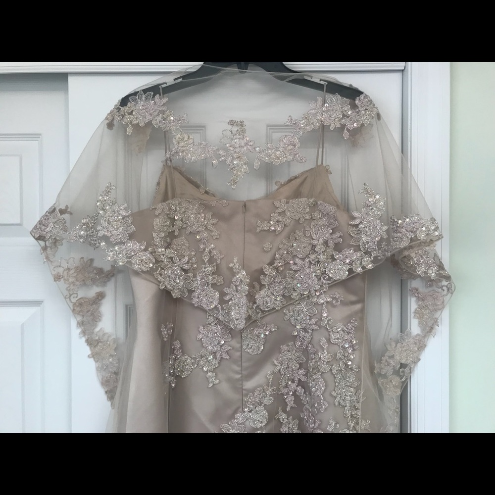 Custom Sequin Gown - image 5